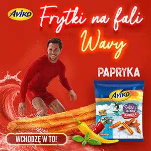 Reklama: Frytki paprykowe Aviko