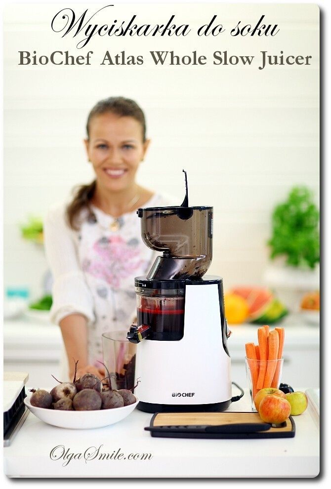 Wyciskarka soku BioChef Atlas Whole Slow Juicer