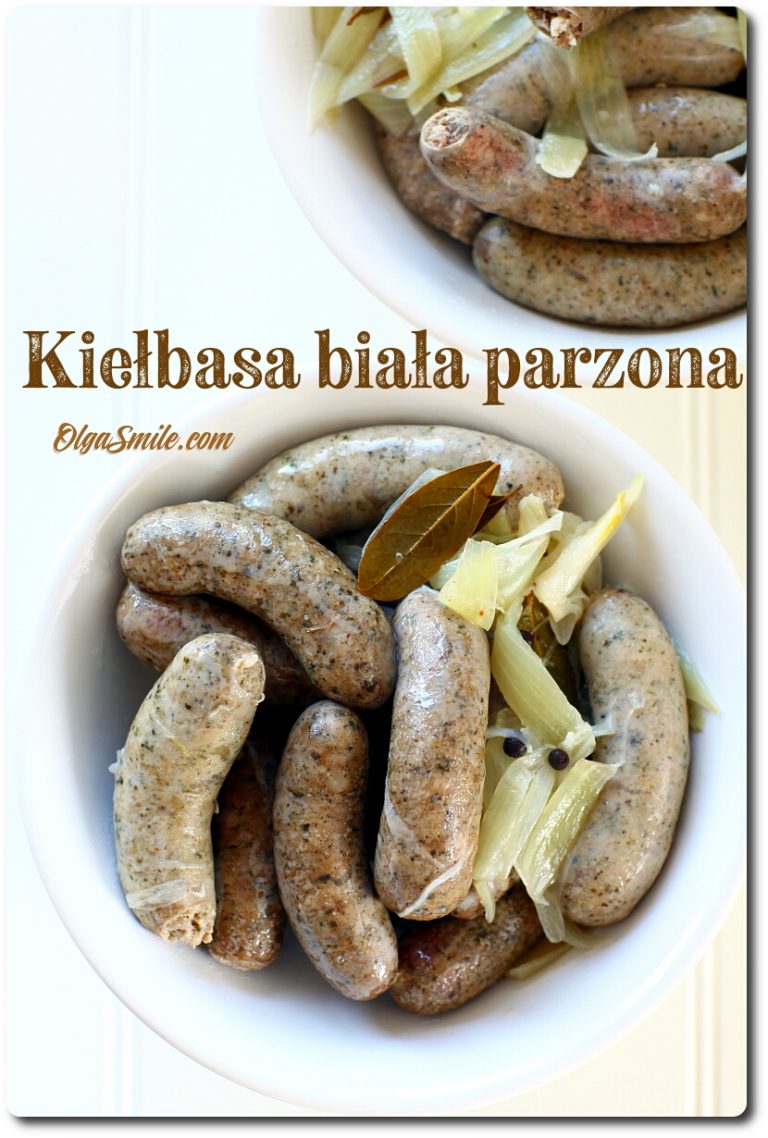 BIAŁA KIEŁBASA PARZONA przepis Olga Smile