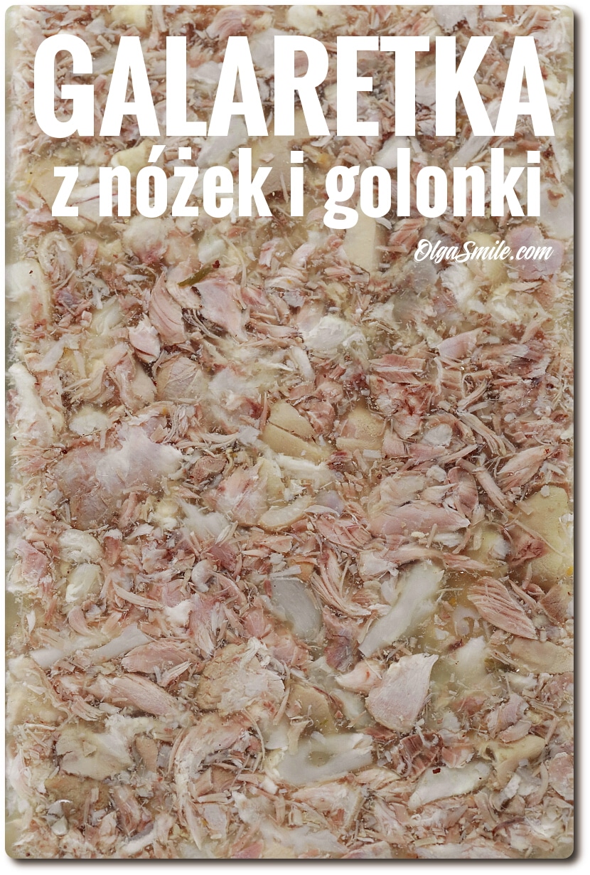 GALARETKA Z NÓŻEK I GOLONKI