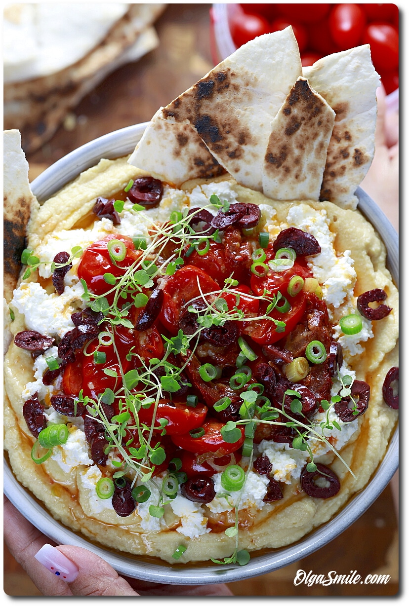 HUMMUS Z SERKIEM