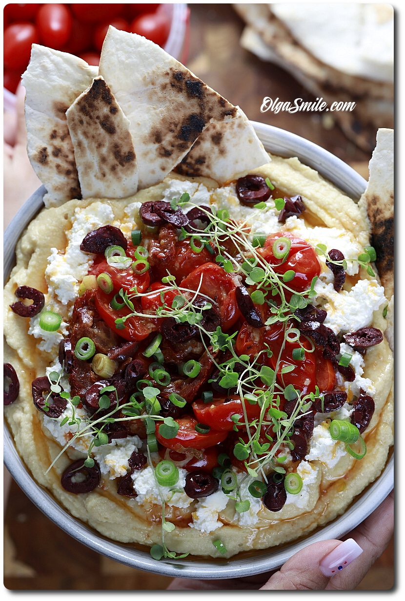 HUMMUS Z SERKIEM ALMETTE