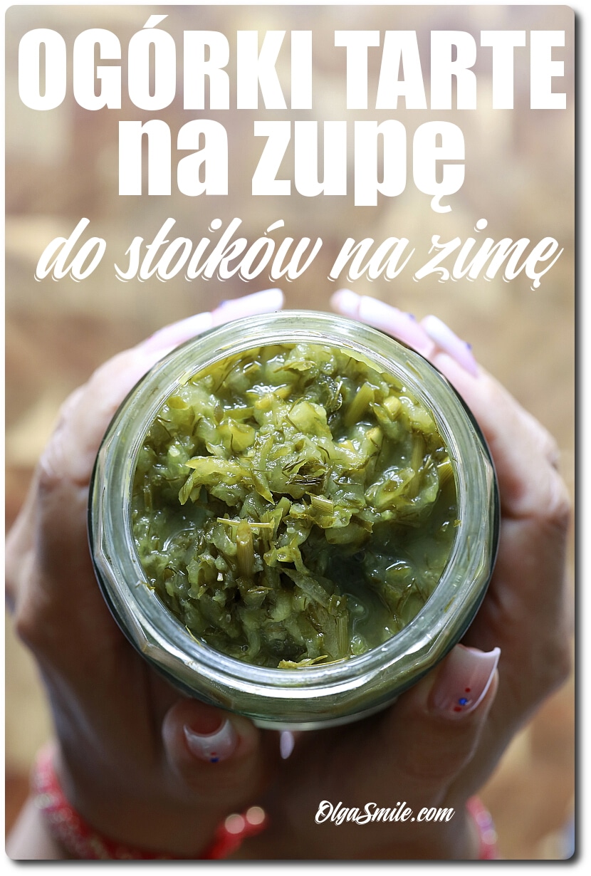 OGÓRKI TARTE NA ZUPĘ