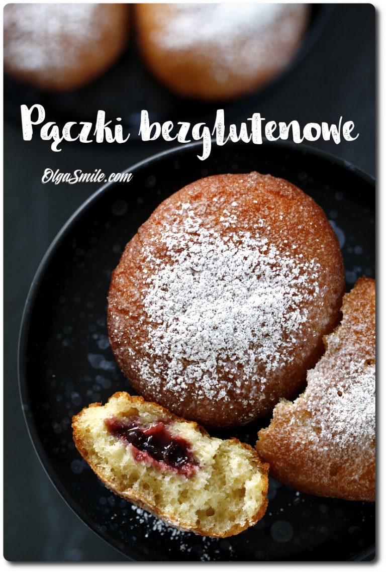 BEZGLUTENOWE PĄCZKI przepis Olga Smile