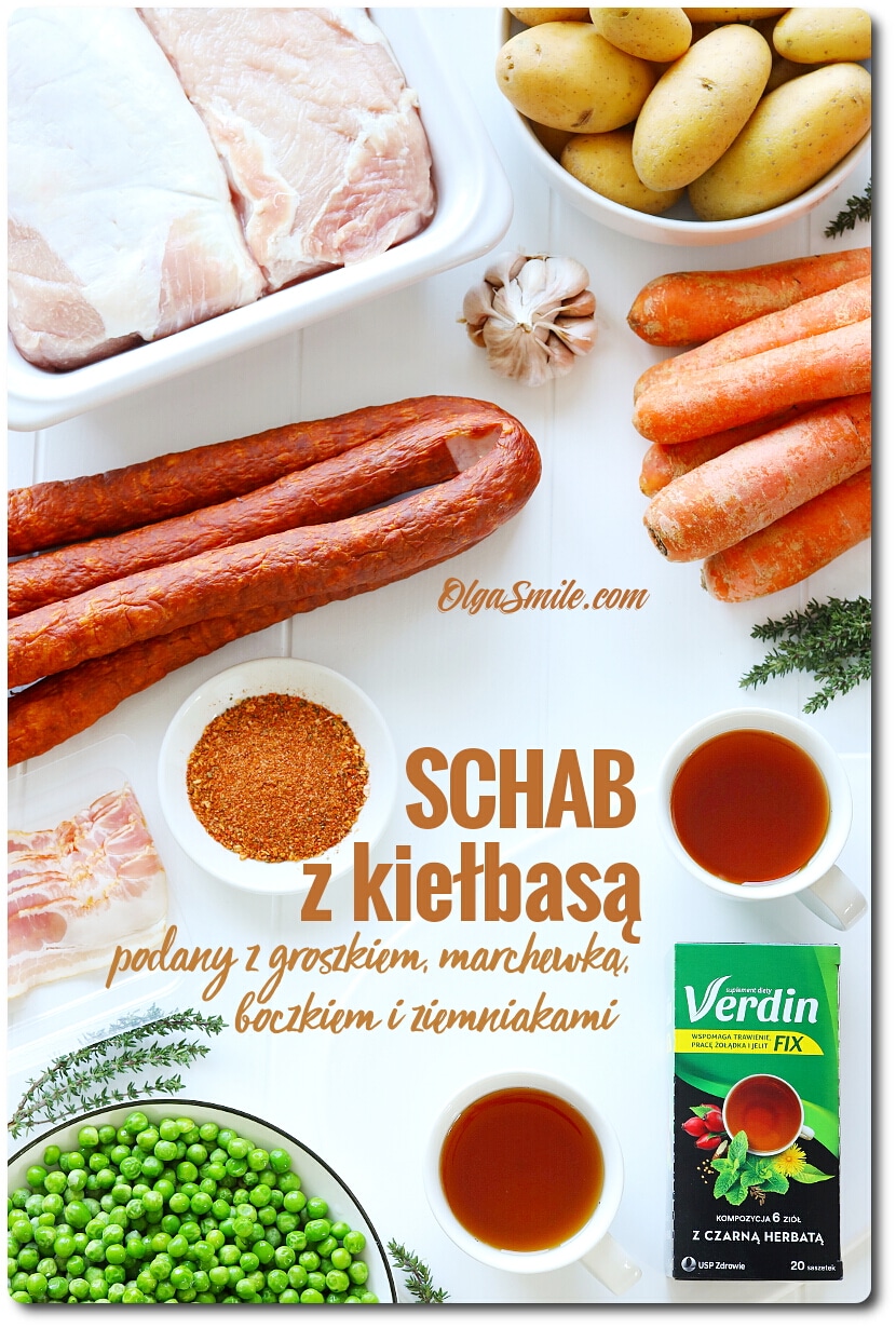 SCHAB Z KIEŁBASĄ