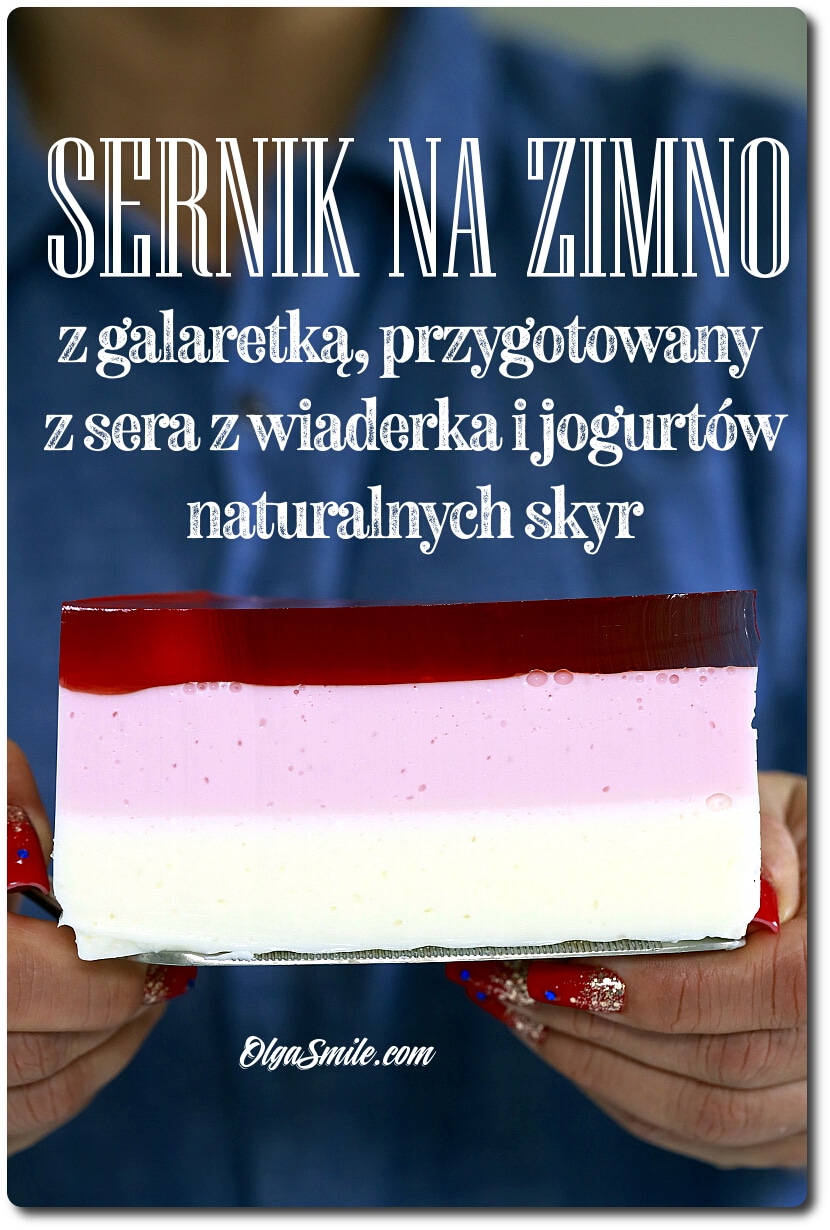 SERNIK NA ZIMNO Z GALARETKĄ